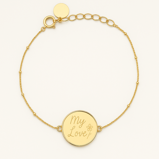 The Inscription Circle Bracelet