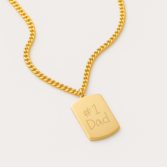 The Inscription Tag Necklace